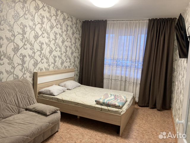 

1-к. квартира, 40 м², 2 кровати
