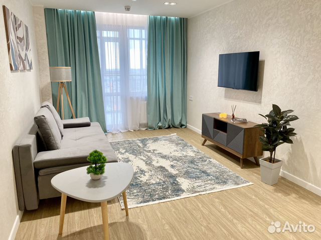 

1-к. квартира, 60 м², 2 кровати
