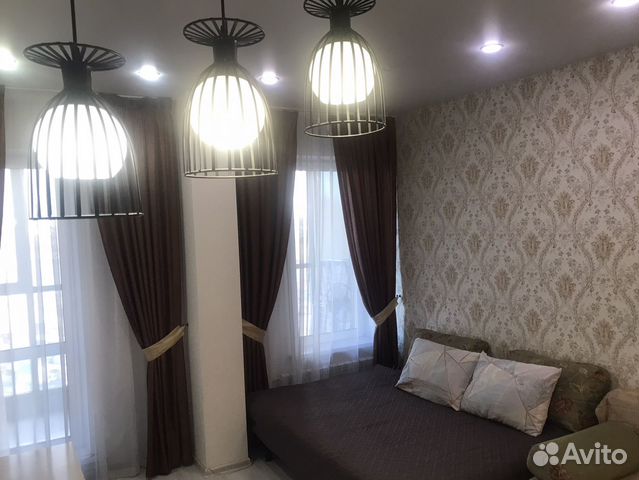 

Квартира-студия, 33 м², 2 кровати