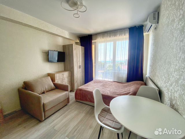 

Квартира-студия, 24 м², 2 кровати