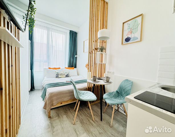

Квартира-студия, 16 м², 1 кровать