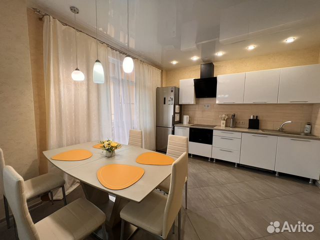 

1-к. квартира, 55 м², 2 кровати