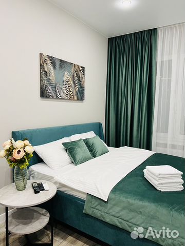 

1-к. квартира, 40 м², 2 кровати