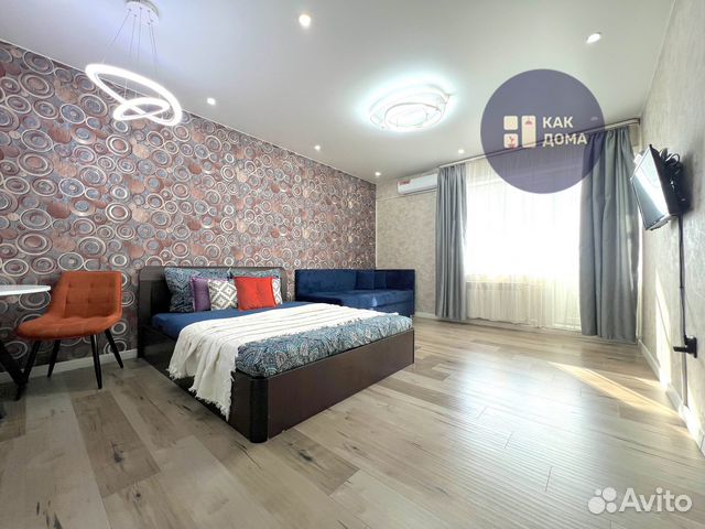 

Квартира-студия, 35 м², 2 кровати
