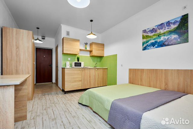 

Квартира-студия, 25 м², 1 кровать