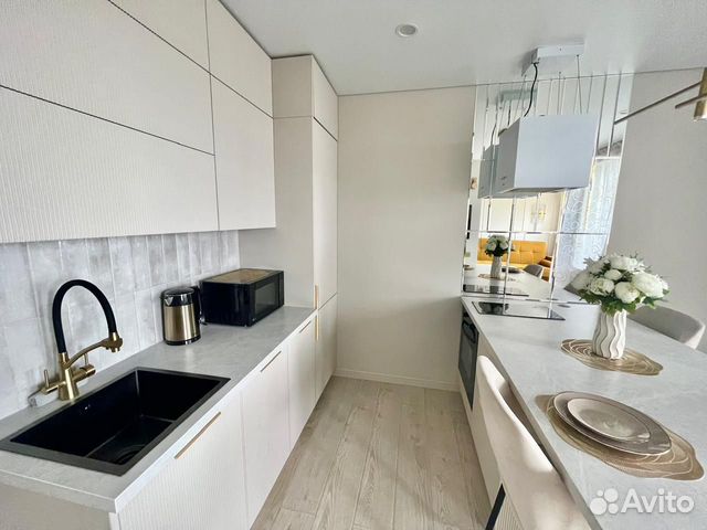 

1-к. квартира, 43 м², 2 кровати