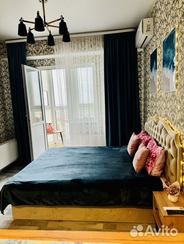 

Квартира-студия, 35 м², 1 кровать