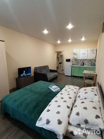 

Квартира-студия, 30 м², 2 кровати