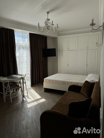 

Квартира-студия, 29 м², 2 кровати