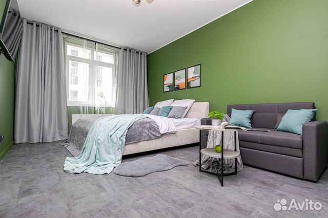 

1-к. квартира, 39,5 м², 1 кровать