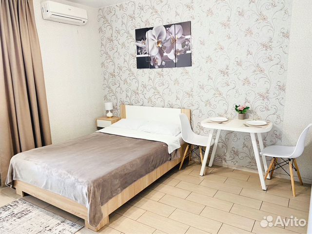 

Квартира-студия, 30 м², 1 кровать