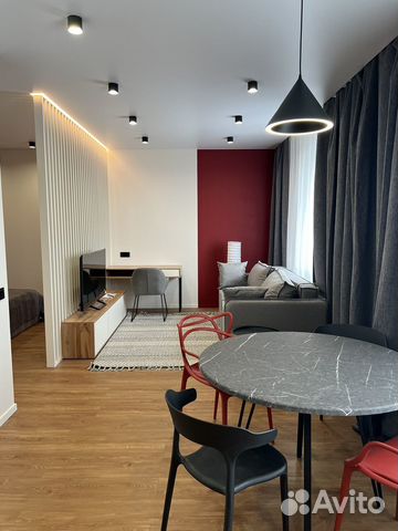 

Квартира-студия, 55,5 м², 2 кровати