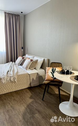 

Квартира-студия, 25,2 м², 2 кровати