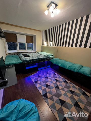 

2-к. квартира, 43 м², 2 кровати