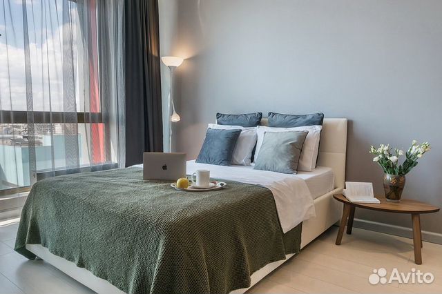 

Квартира-студия, 32 м², 2 кровати