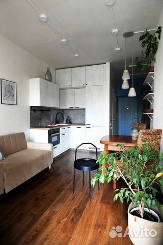 

1-к. квартира, 40 м², 2 кровати