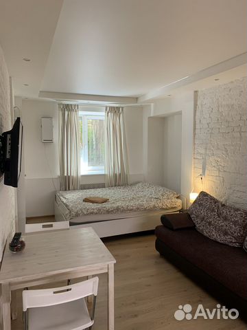 

Квартира-студия, 30 м², 2 кровати