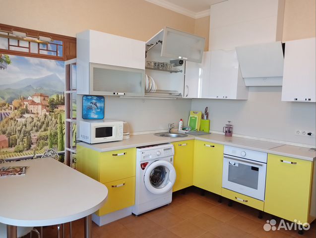 

1-к. квартира, 52 м², 3 кровати