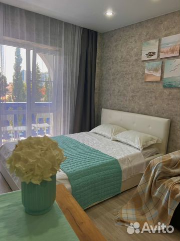 

Квартира-студия, 20 м², 2 кровати
