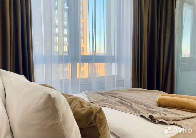 

Квартира-студия, 29 м², 2 кровати