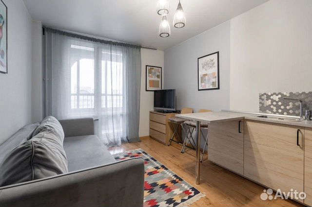 

Квартира-студия, 22 м², 2 кровати