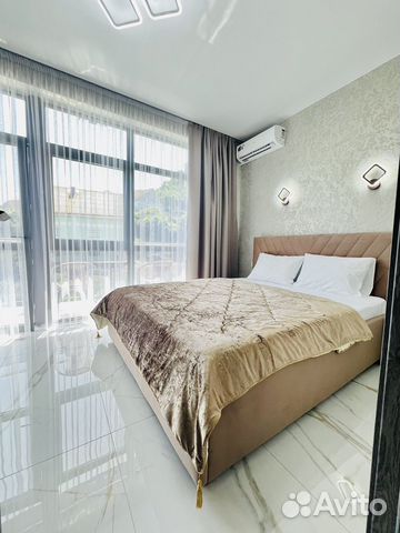 

1-к. квартира в апарт-отеле, 35 м², 2 кровати