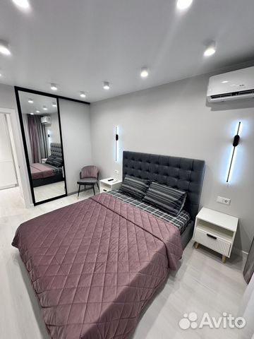 

1-к. квартира, 44 м², 2 кровати