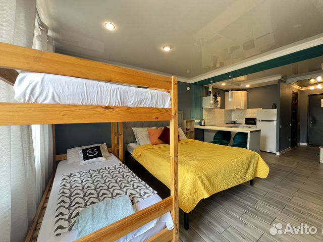 

Квартира-студия, 26,6 м², 2 кровати