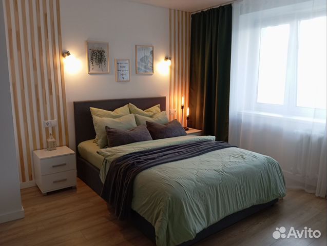 

1-к. квартира, 41 м², 2 кровати