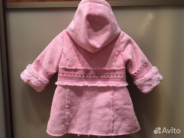 Новая дублёнка Kenzo, оригинал, 68 см / 6 мес Новая дублёнка Kenzo, оригинал, 68 см / 6 мес