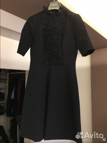 Изящное, вечерние, чёрное, платье