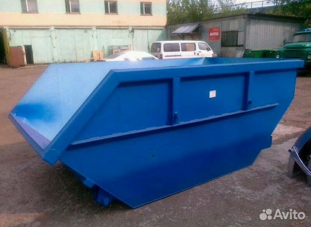 Вывоз мусора контейнером 8м3 Вывоз мусора контейнером 8м3