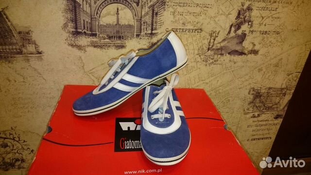 Новые кеды нат. кожа 38 размер