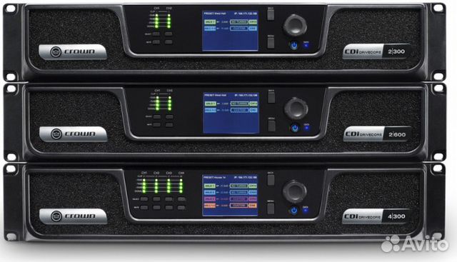 Crown CDi DriveCore усилители