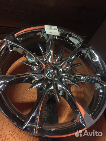 Диск 18 5х114/120 Stalker SY704 хром на Nissan,BMW Диск 18 5х114/120 Stalker SY704 хром на Nissan,BMW