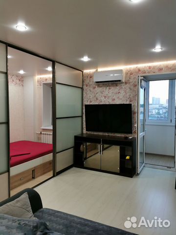 

1-к. квартира, 36 м², 2 кровати