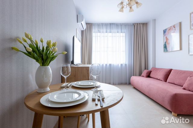 

1-к. квартира, 30 м², 2 кровати