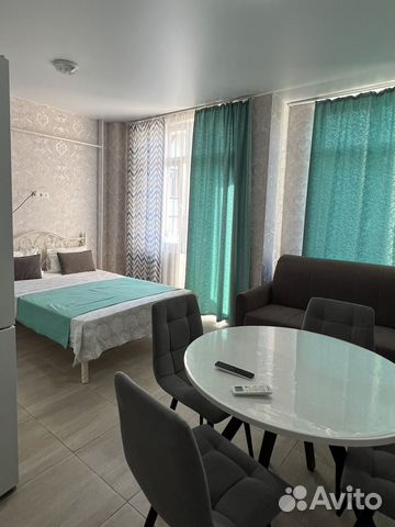 

Квартира-студия, 27 м², 2 кровати