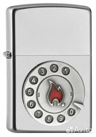 Зажигалка Zippo - Телефонный диск набора Зажигалка Zippo - Телефонный диск набора