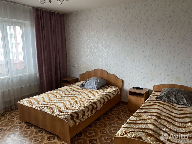 

1-к. квартира, 42 м², 2 кровати