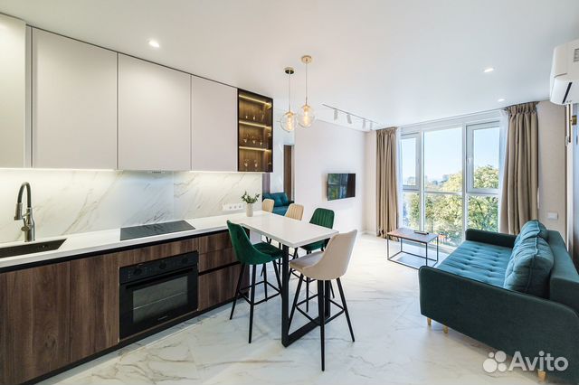 

1-к. квартира, 40 м², 4 кровати
