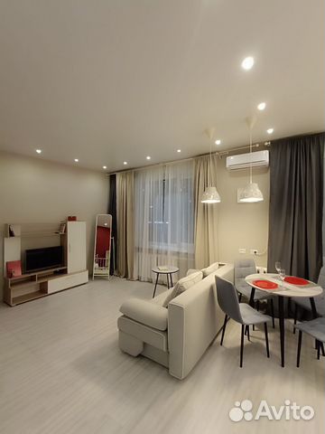 

Квартира-студия, 42 м², 2 кровати