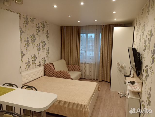 

Квартира-студия, 26 м², 2 кровати