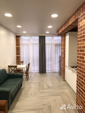 

Квартира-студия, 32 м², 2 кровати