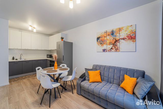 

1-к. квартира, 38 м², 2 кровати