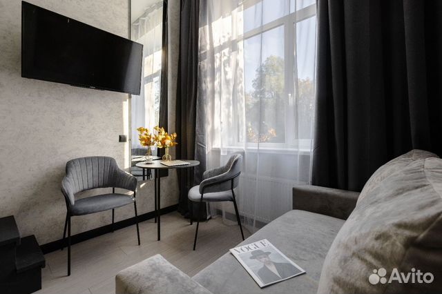 

Квартира-студия в апарт-отеле, 15 м², 2 кровати