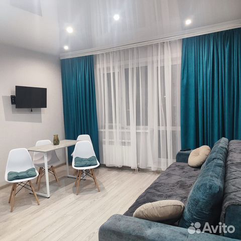 

Квартира-студия, 44 м², 2 кровати
