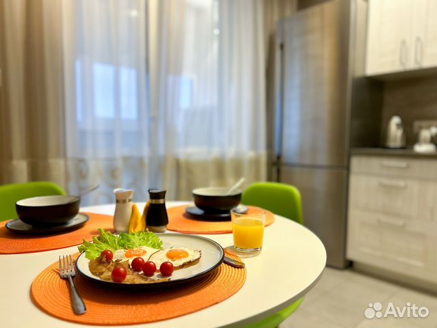 

1-к. квартира, 40 м², 2 кровати