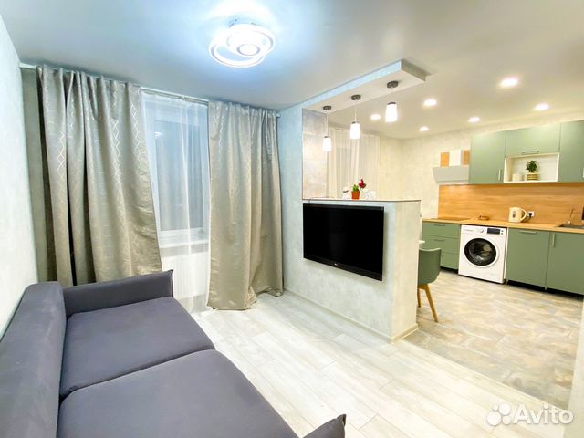 

1-к. квартира, 35 м², 2 кровати