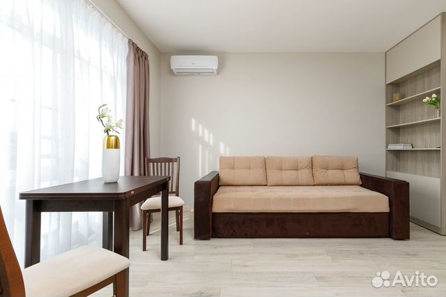 

Квартира-студия, 30 м², 1 кровать